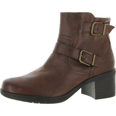 

Женские коричневые ботильоны Clarks с застежкой-молнией и пряжкой 9, средний (B,M) BHFO 1585, Коричневый