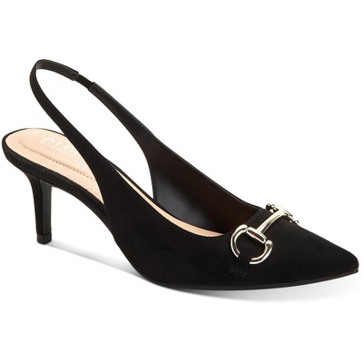 

Женские черные туфли-лодочки Alfani Carynn на каблуке с открытой пяткой 8, средний (B,M) BHFO 2353, Black mc, Carynn