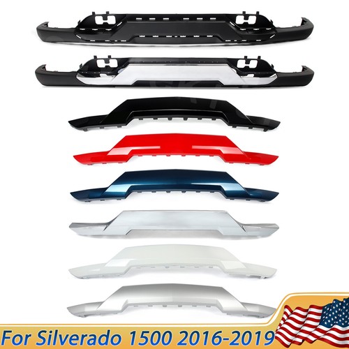 Front Bumper Valance With Chrome Skid Plate For Silverado 1500 2016-2018 Z71