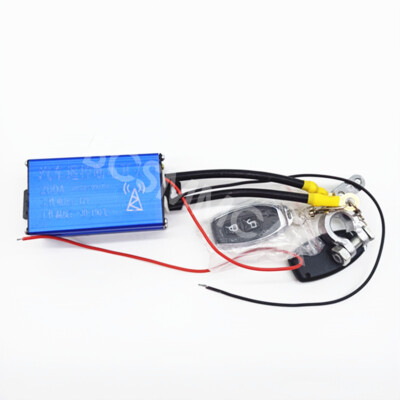 Wireless Remote Controls Car Battery Isolator Disconnect Cut Off Power Switch