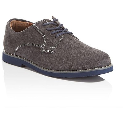 Серое замшевое платье Florsheim Kearny, туфли-оксфорды, 10 см, средний (D) Размер для малышей, BHFO 2755