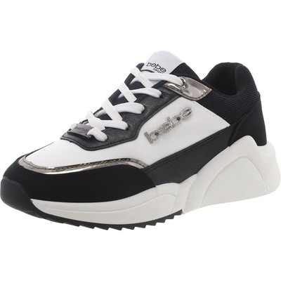 Повседневные и модные кроссовки Bebe Sport женские Larysa черные 6.5 Medium (B, M) 6148