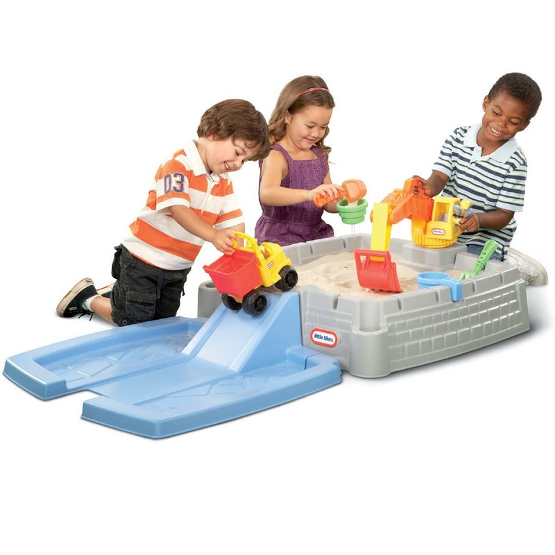 Big Digger Sandbox with Lid Outdoor Play Equipment Little Tikes Kids Outdoor NEW
