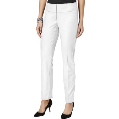 Женское белое приталенное платье-брюки Alfani с прямыми штанинами и контролем объема живота 16 BHFO 5955