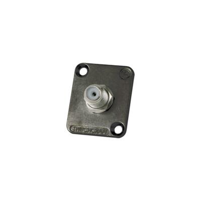 Switchcraft Тип F для монтажа на панель типа F с 4-40 винтами, черная отделка