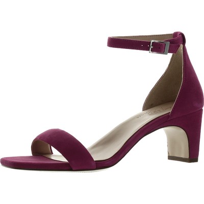 

Женские туфли на каблуке Naturalizer розовые замшевые Iriss 7,5 средний (B,M) BHFO 0815, Orchid suede