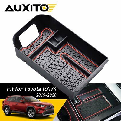 For Toyota RAV4 2019-2020 BOX Center Console Organizer Holder ABS Accessories F1