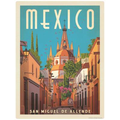San Miguel De Allende Mexico Decal Peel and Stick