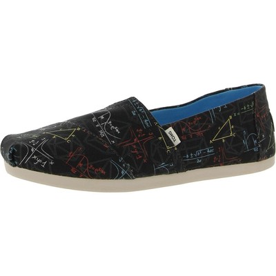 

Женские темно-синие повседневные туфли без шнурков с принтом Toms 6.5 Medium (B,M) BHFO 3108, Navy multi, 10017287