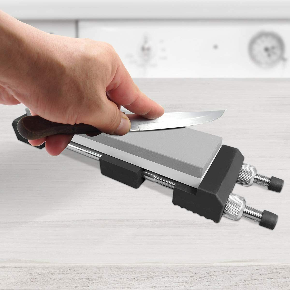 POWERTEC 5-1/2 to 9 inch Sharpening Stone Holder  Double-Sided (71013)