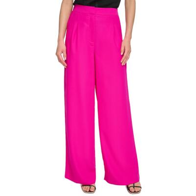 Женские широкие брюки из плиссированного крепа DKNY BHFO 3404