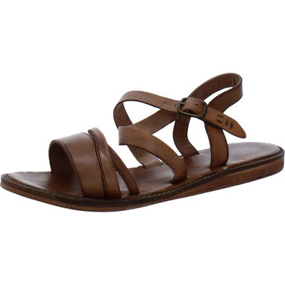 Женские сандалии Roan by Bed Stu Leda Tan Flat Sandals Sandals 9.5 Medium (B,M) BHFO 4599