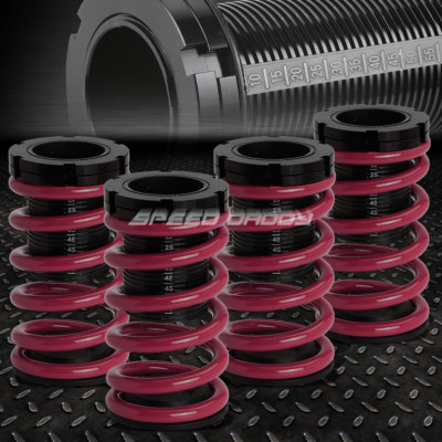 ДЛЯ 01-05 CIVIC EM ESPURPLE 1-3РЕГУЛИРУЕМАЯ ПРУЖИНА ОПУСКАНИЯ ПОДВЕСКИ COILOVER