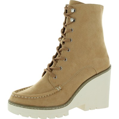 

Женские ботинки на танкетке Cool Planet by Steve Madden Marsh Brown 9,5 Medium (B,M) 6107, Wheat