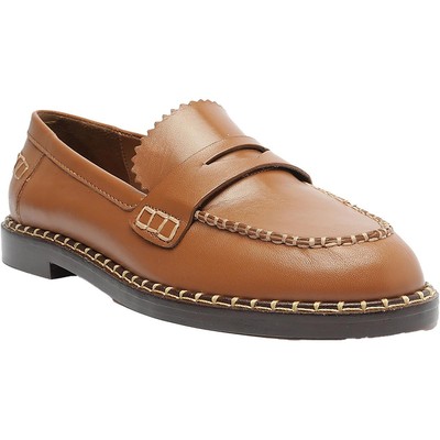 Женские лоферы-слипоны Schutz из коричневой кожи Christie 7 Medium (B,M) BHFO 0061