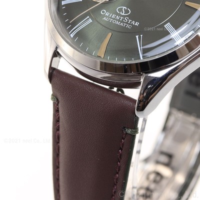 Pre-owned Orient Star Rk-at0202e Green Automatic See-through Back Men's Watch In Box