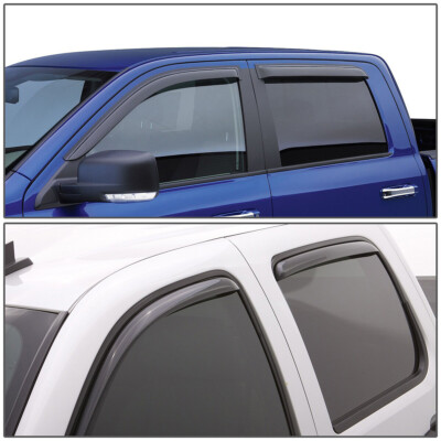 FOR 01-12 ESCAPE/MARINER SMOKE TINT WINDOW VISOR SHADE/VENT WIND/RAIN DEFLECTOR