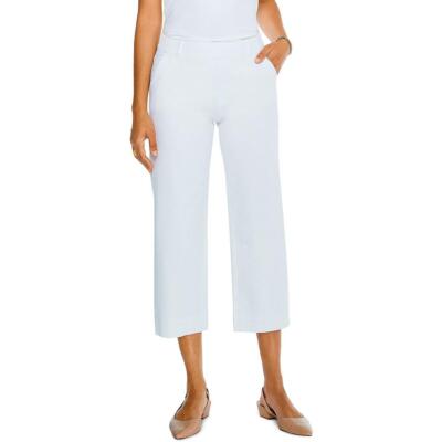 

Женские джинсовые широкие брюки-капри Nic + Zoe с высокой талией BHFO 7232, Paper white, S221859