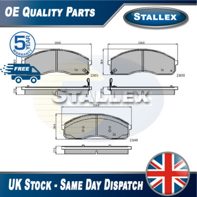 Fits Kia Sedona 1999-2007 Pregio 1999- Brake Pads Set Front Stallex