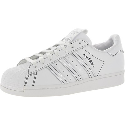 

Мужские белые повседневные и модные кроссовки Adidas 7.5 Medium (D) BHFO 7777, Белый, GY2352