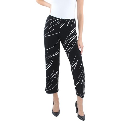 Женские широкие брюки с принтом Alfani B/W Petites PS BHFO 0612