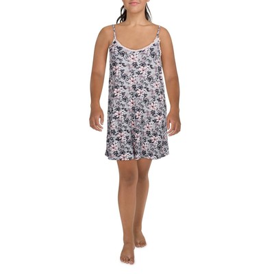 

Rene Rofe Женская серая удобная одежда для сна Ночная рубашка Loungewear  BHFO 7884, Серый
