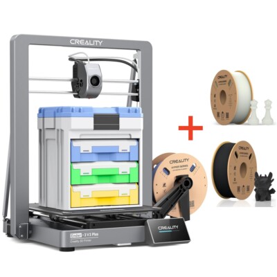 Creality Ender 3 V3 Plus 3D Printer 600mm/s 2KG Hyper PLA High Speed Fliament US