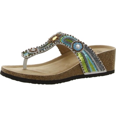 Белые горные женские босоножки на танкетке Bluejay Tan на танкетке 9 средних размеров (B, M) BHFO 1817