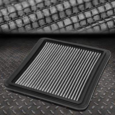 ДЛЯ 06-15 MITSUBISHI L200/TRITON МНОГОРАЗОВЫЙ ВСТРАИВАЕМЫЙ ВОЗДУШНЫЙ ФИЛЬТР СУХОГО ДЕЙСТВИЯ СЕРЕБРИСТОГО ЦВЕТА