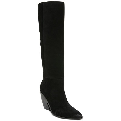

Женские кожаные сапоги до колена Sam Edelman Annabel с миндалевидным носком BHFO 9087, Annabel