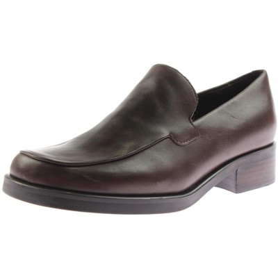 Женские мокасины Franco Sarto из коричневой кожи Bocca шириной 9,5 см (C, D, W) BHFO 7441