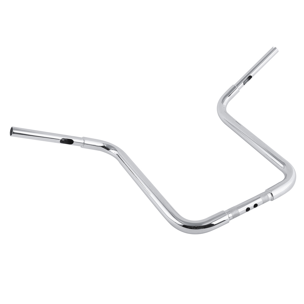 Chrome 18" Rise 1-1/4" Ape Hanger Handlebar Fit For Harley Sportster XL Custom