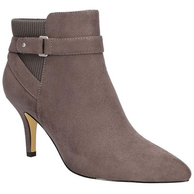 

Женские ботильоны из искусственной замши Bella Vita с острым носком Aileen BHFO 1658, Grey super suede/stretch, Aileen