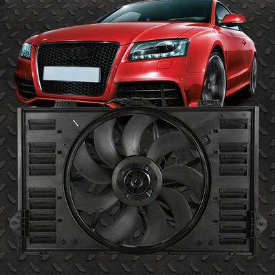 ДЛЯ 10-16 PORSCHE PANAMERA 3,6 л 4,8 л КОМПЛЕКТ ВЕНТИЛЯТОРА ОХЛАЖДЕНИЯ РАДИАТОРА В СТИЛЕ OE PO3115103