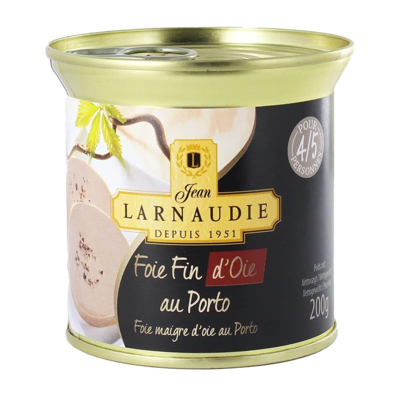 Larnaudie Foie Fin Maigre D'Oie Au Porto GÃ¤Nseleberpastete Mit Portwein 150 Gram