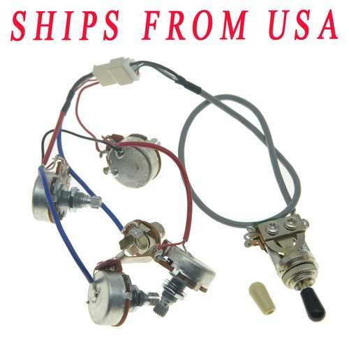 LP Guitar Pickup Wiring Harness 2V2T for Epiphone Les Paul USA Shipping