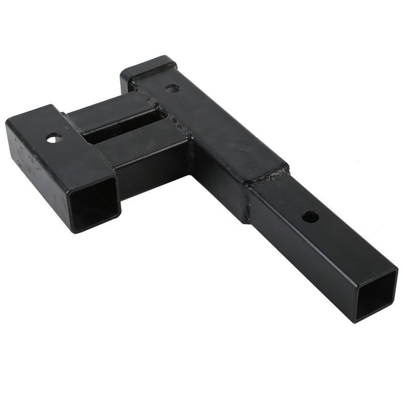 Dual 2" Trailer Hitch Receiver Extension Extender Rise Drop Adapter Bike Racks