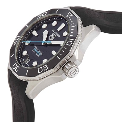 Pre-owned Tag Heuer Aquaracer Automatic Black Dial Men's Watch Wbp5110.ft6257