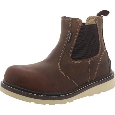 Женские коричневые рабочие ботинки Nautilus 10 Medium (B,M) BHFO 2574