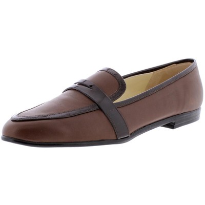 Amalfi by Rangoni Womens Oreste Brown Penny Loafers 10 Wide (C,D,W) BHFO 3814