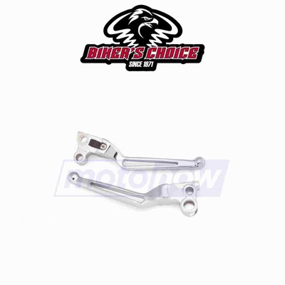 Bikers Choice Custom Slotted Levers for 1985 Harley Davidson FXEF Fat Bob - gv