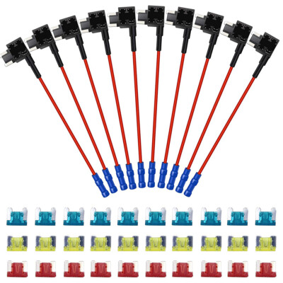 Fuse Tap Car Add-A-Circuit Blade Holder Standard Mini Micro2 ATO ATC ATM APM APS