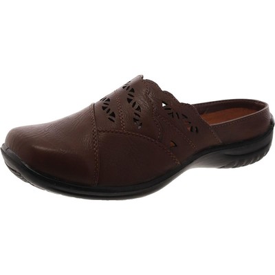 Easy Street Womens Forever Faux Leather Slip On Casual Mules Shoes BHFO 9829