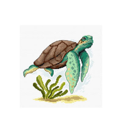 Orchidea Counted Cross-Stitch Kit Turtle 8903