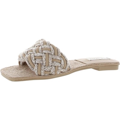 

Женские сандалии на плоской подошве Steve Madden Zeal Tan, обувь 6,5, средний (B,M) BHFO 3871, Natural