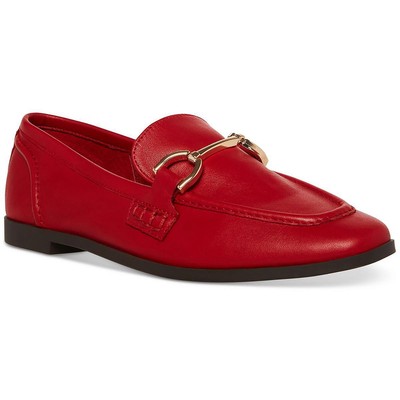 Женские кожаные мокасины Steve Madden из красной кожи Carrine 9 среднего размера (B, M) BHFO 0591