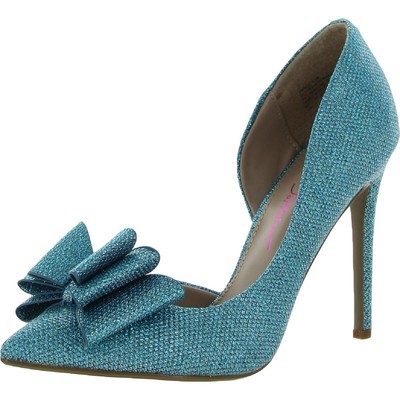 

Женские туфли-лодочки Betsey Johnson Prince Blue Slip-On 7.5 Medium (B,M) BHFO 0693, Синий