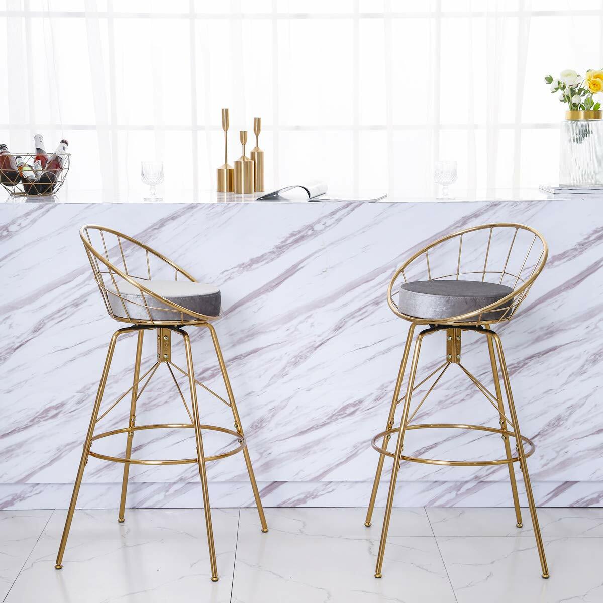 carlisle backless metal barstool