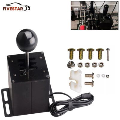 PC USB Racing Game Simulator Shifter for LOGIG29 G27 G25 G920 T300RS/GT MOZA 7+R