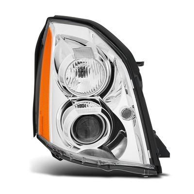 For 06-11 Cadillac DTS Factory Style Right Side HID Projector Headlight Chrome